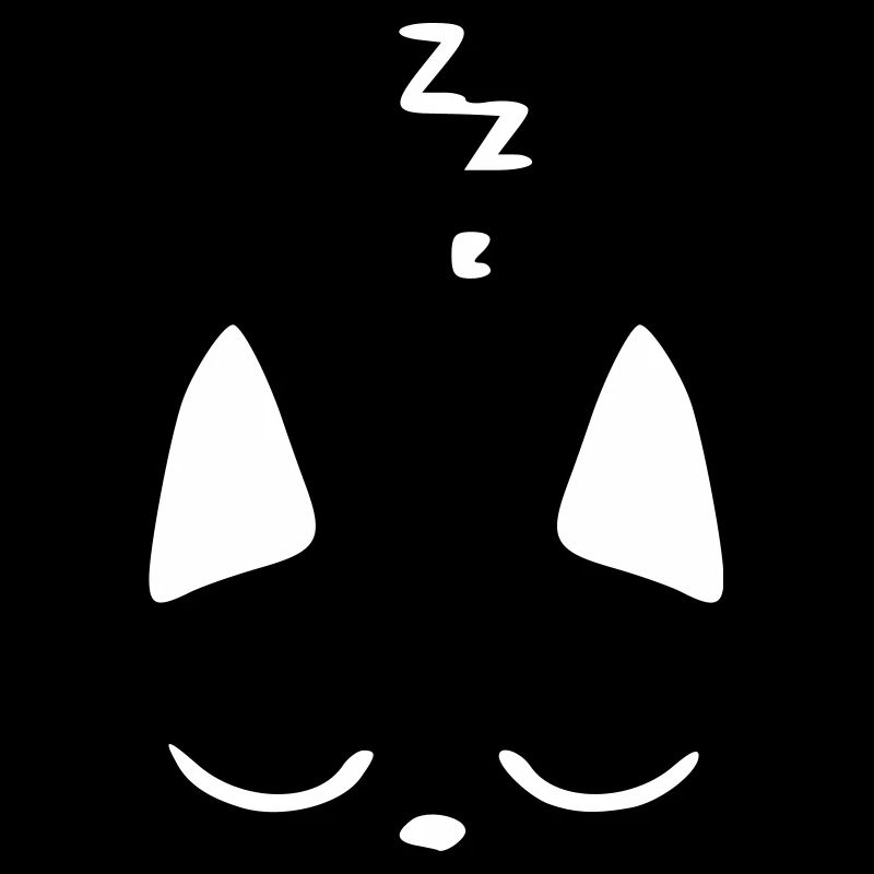 sleeping cat - chat endormi