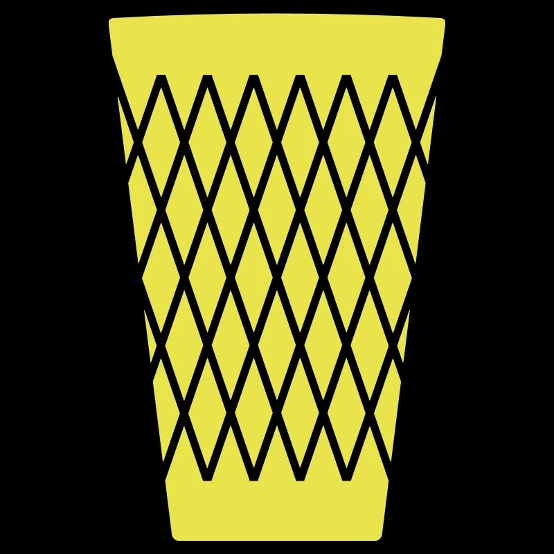 Apfelwein Glas Geripptes