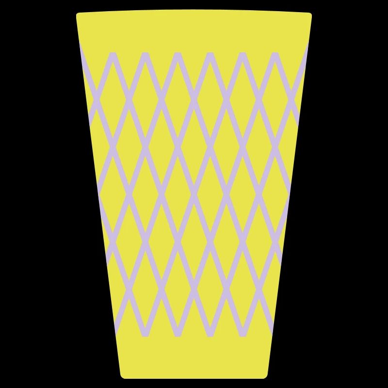 Apfelwein Glas _Geripptes