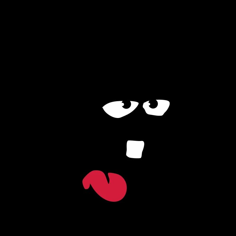 Lachendes Comic Gesicht Schadenfreude Auslachen