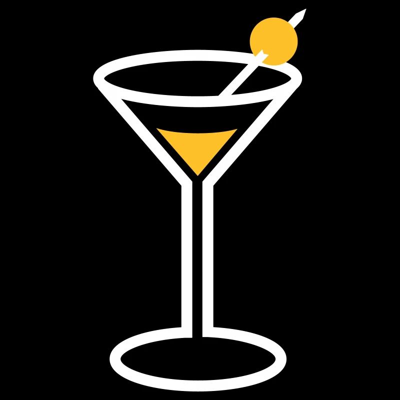 Martini-Cocktail-Glas