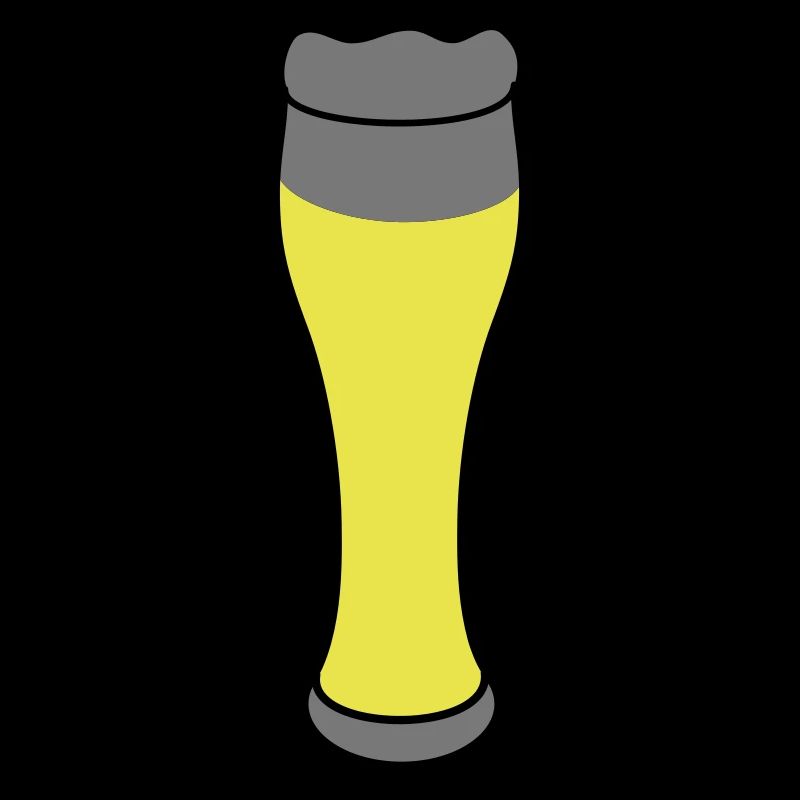 La bière de blé bière en verre de bière