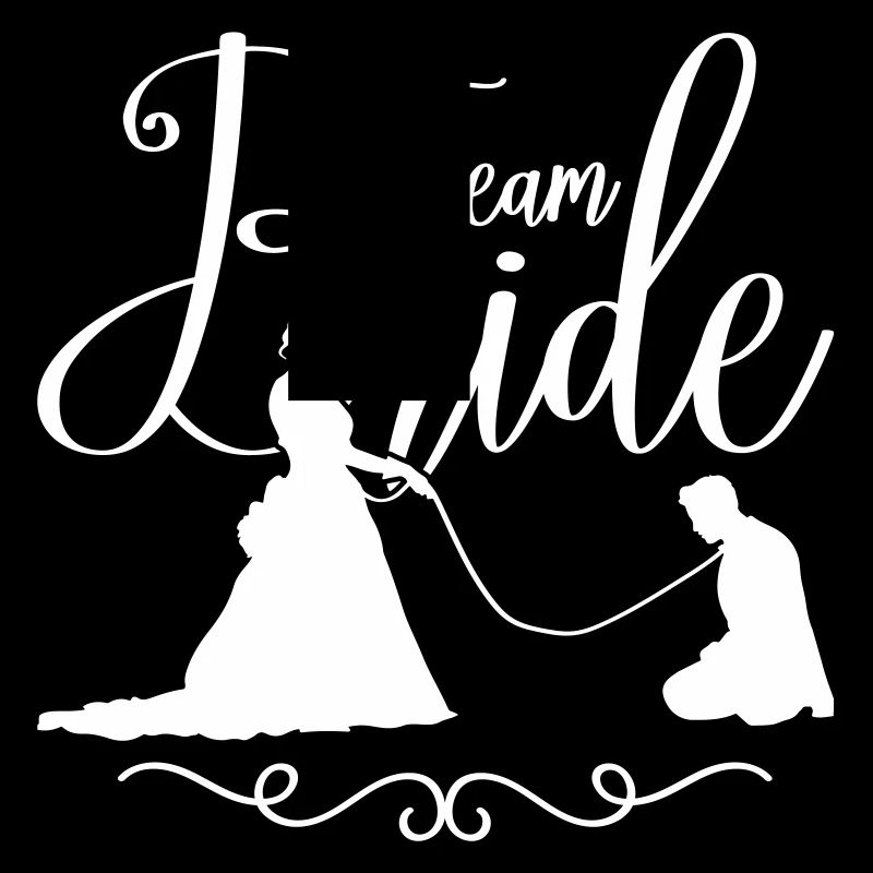 Team Braut Ehepaar Lustig