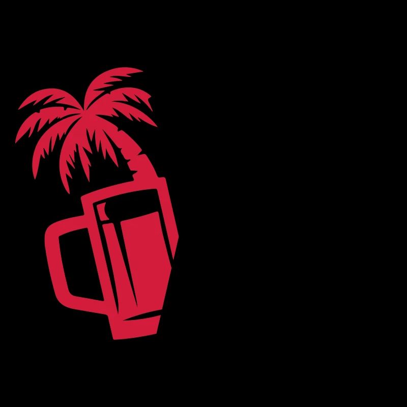Beer Beach Palm Trees