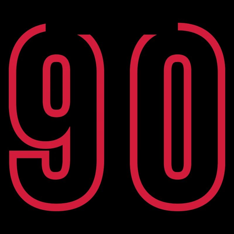 90 Number Years Jersey