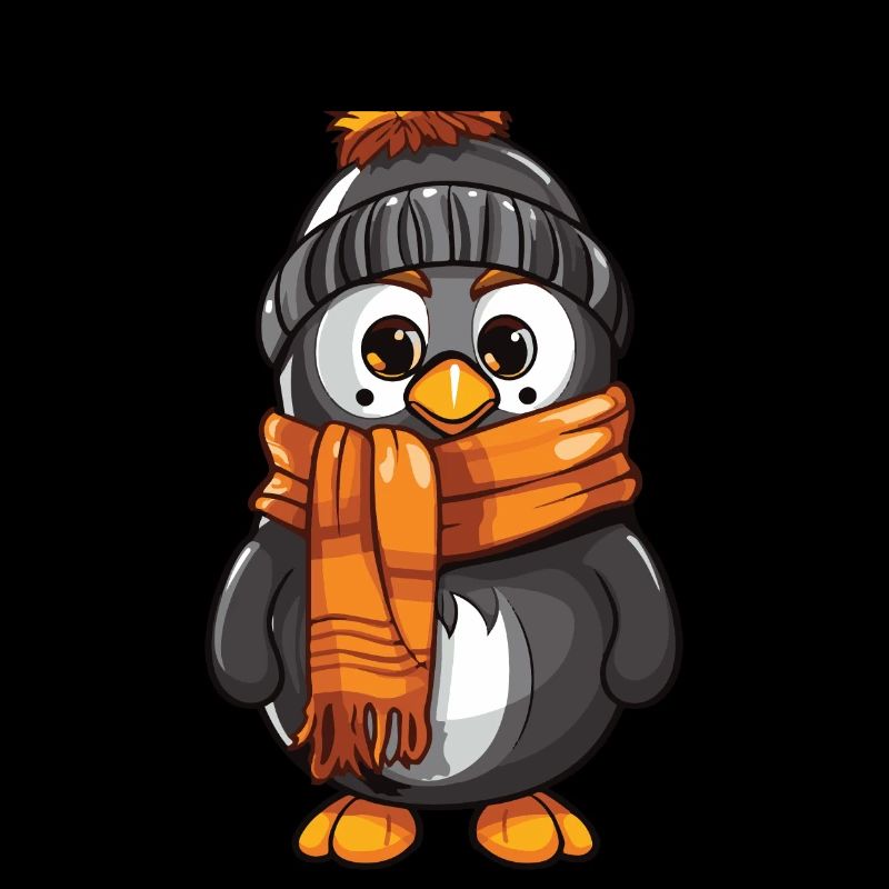 Penguin Winter Comic