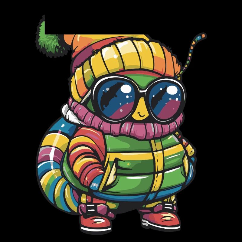 Wurm Winter Comic