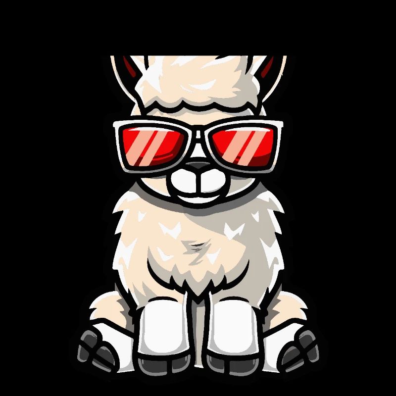 Alpaka Llama Cool Comic