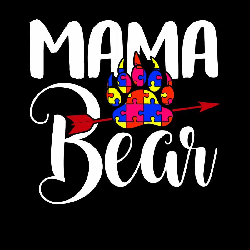 Autism Awareness Autism Mama Bear