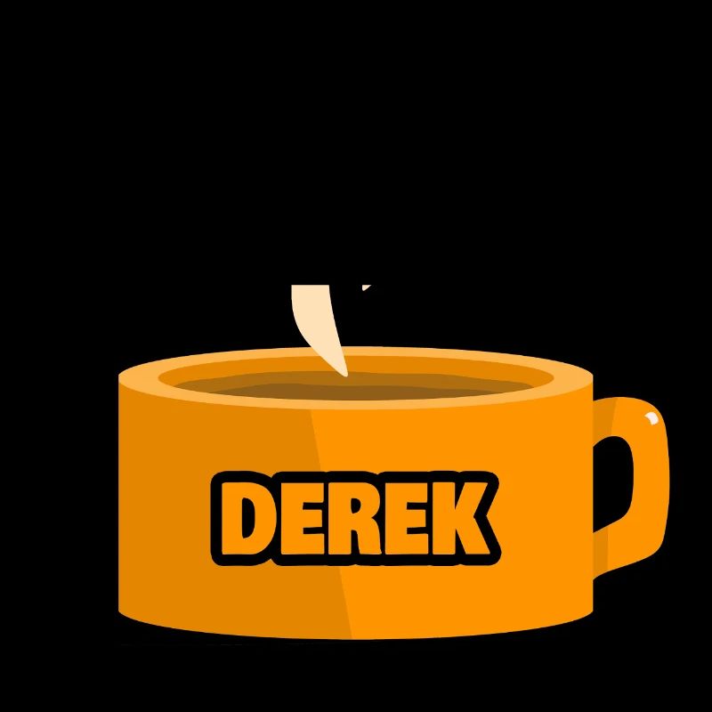 Derek as a teacup