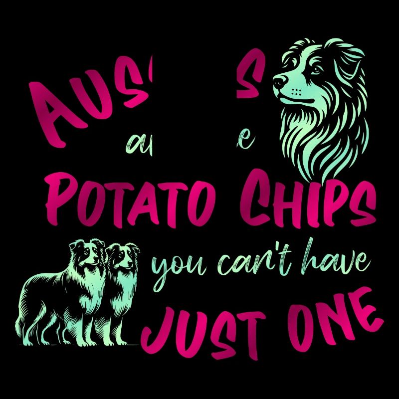 Aussies are like Potato Chips - pink