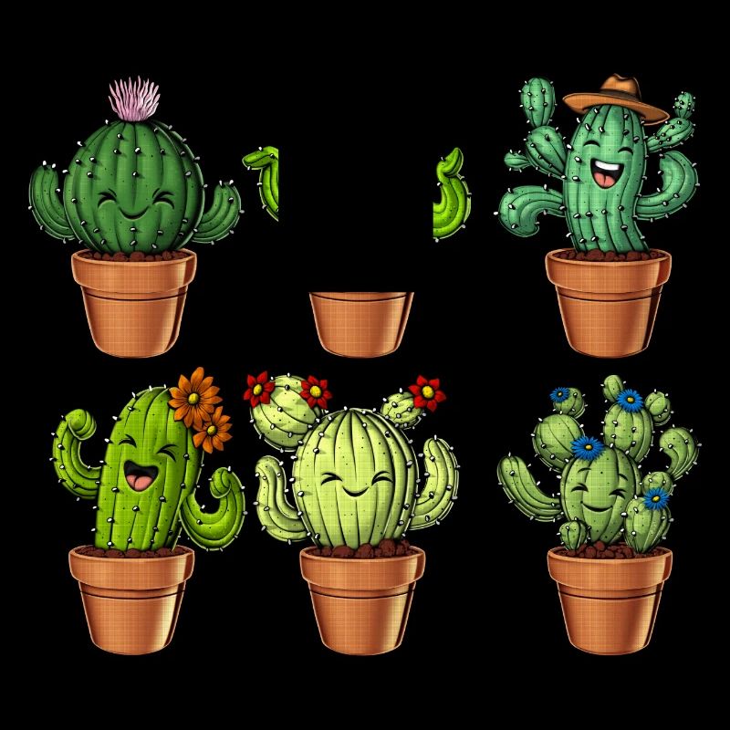 Cactus succulentes