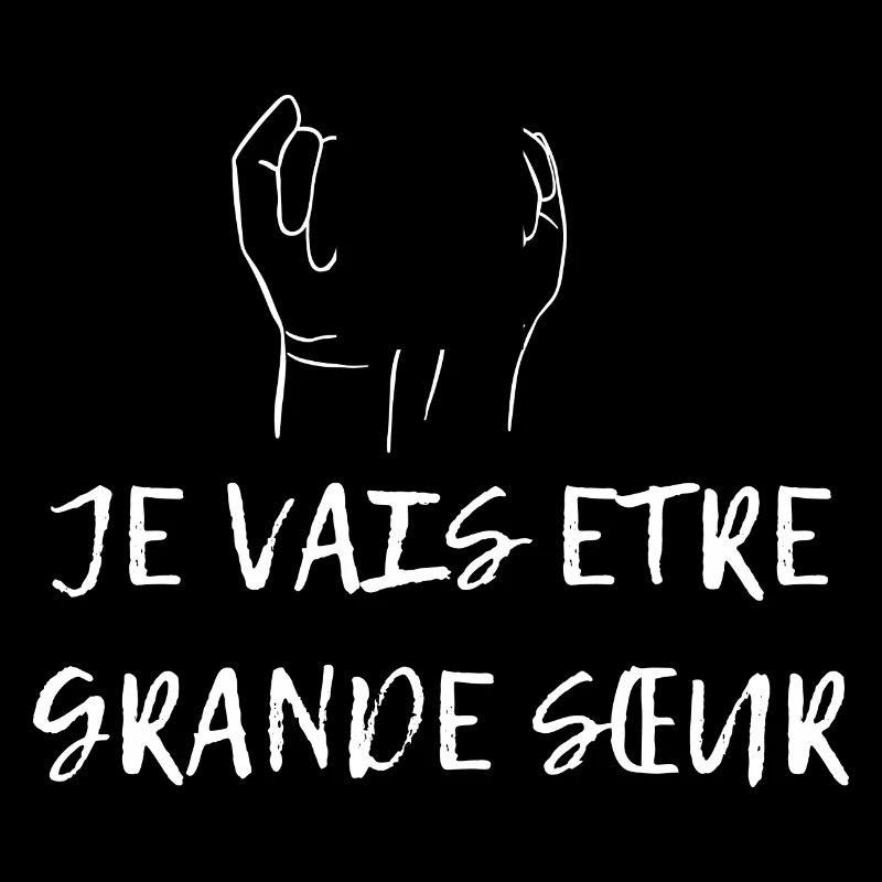 Ich werde eine große Schwester sein