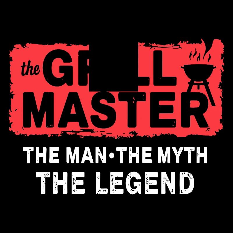 The Grillmaster BBQ Grilling Cult Saying