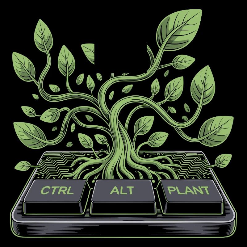 ctrl alt plant Garten Design