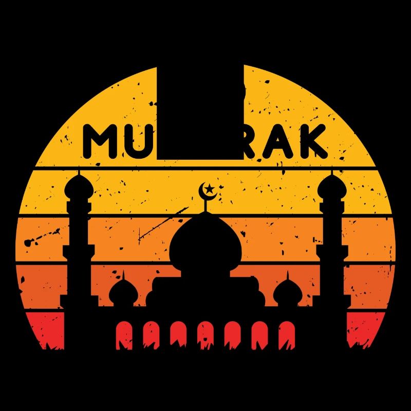 Ramadan Eid Mubarak Sunset