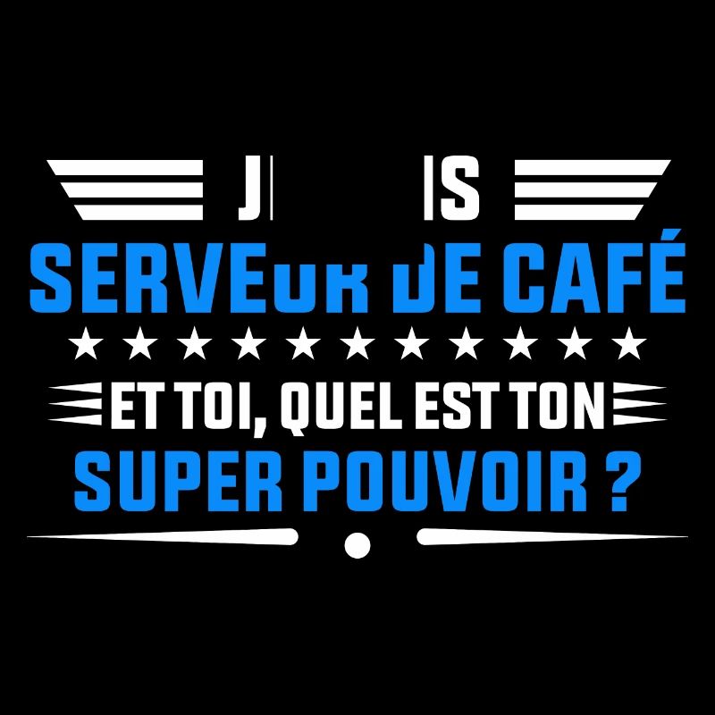 je suis Serveur de Café idée cadeau