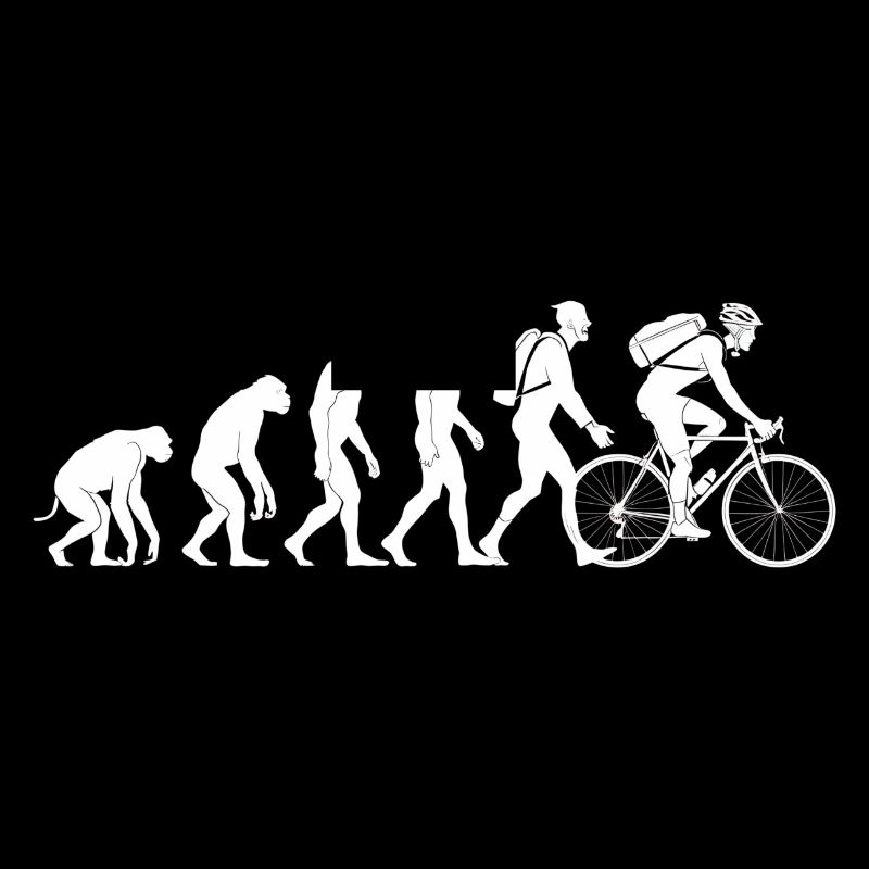 Vélo Evolution Cycliste Vélo Biker Cyclisme
