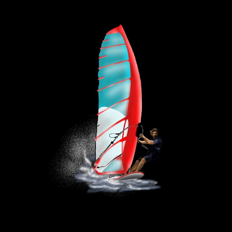 windsurfing