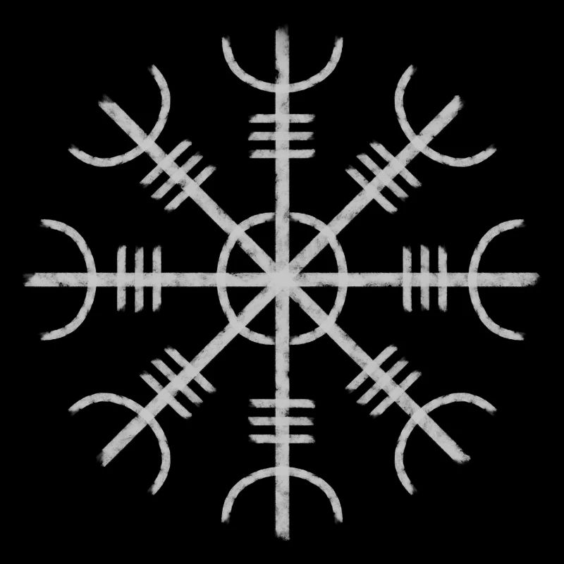 Heaume de awe wikinger Symbol