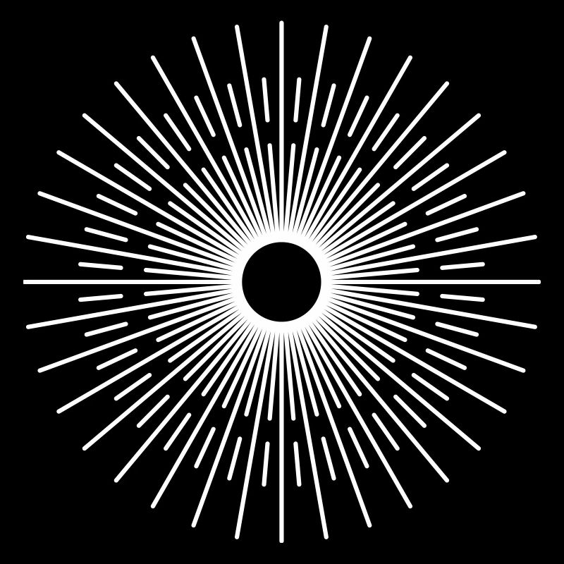 Rayons du soleil