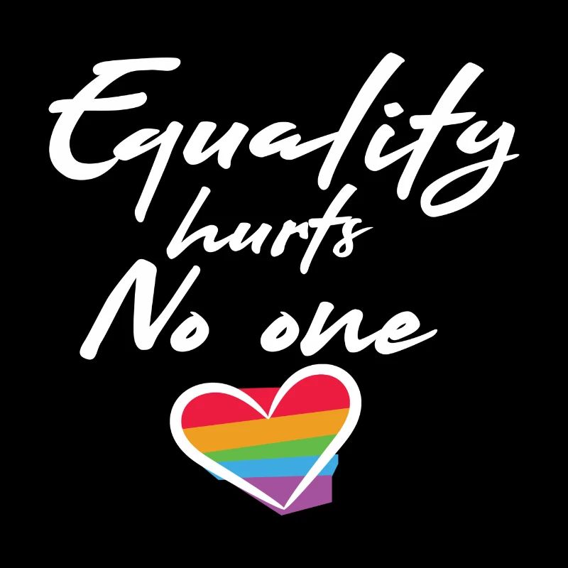 Regenbogen Herz Statement Liebe Frieden