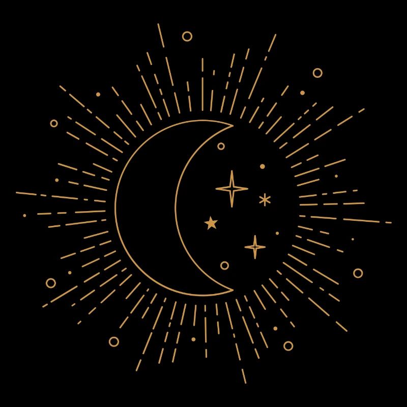 Ciel étoilé de la Lune