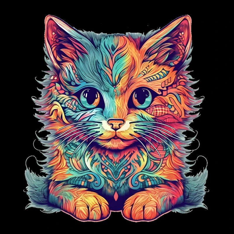 Chat abstrait