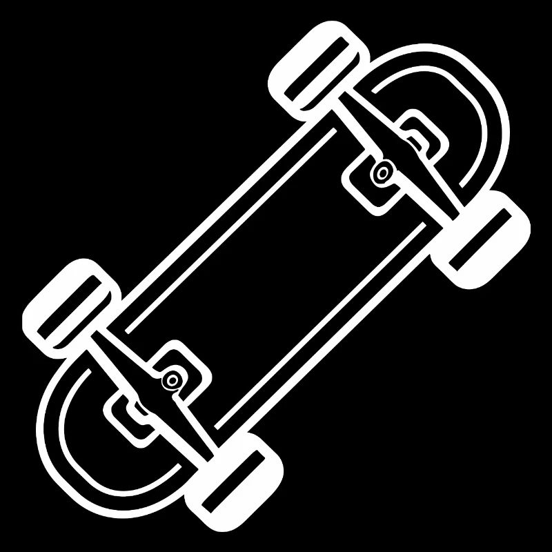 Skateboard Comic Style