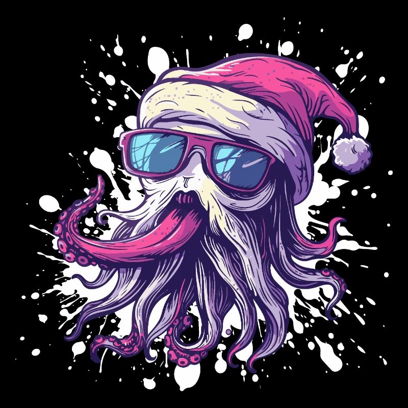 Méduse Noël drôle