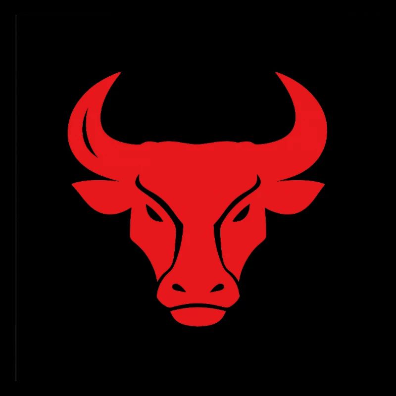 Bull Head Vector
