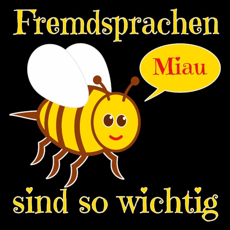 Funny bee in comic style