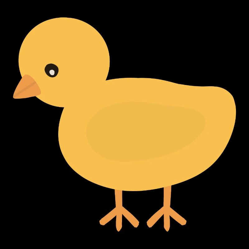 Sunny Chick Cartoon Tee