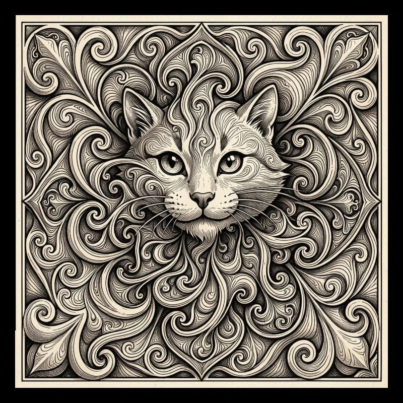 Âme Spirale de Chat