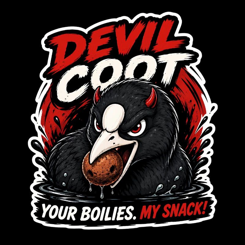 Conception drôle de pêche à la carpe Devil Coud