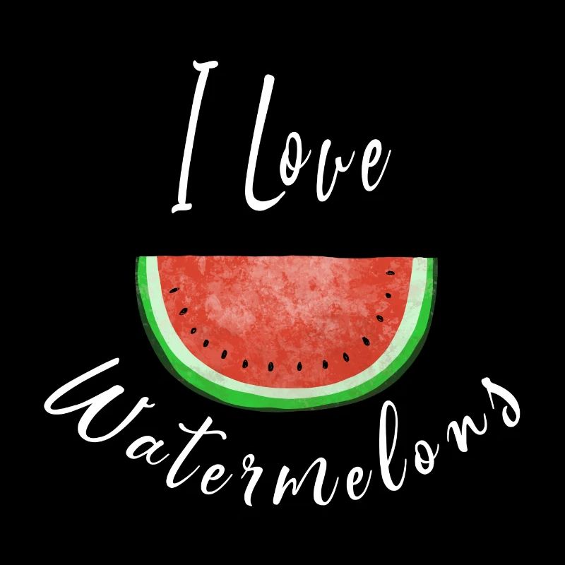 J'aime Pastèques - Watermelon - Fruit