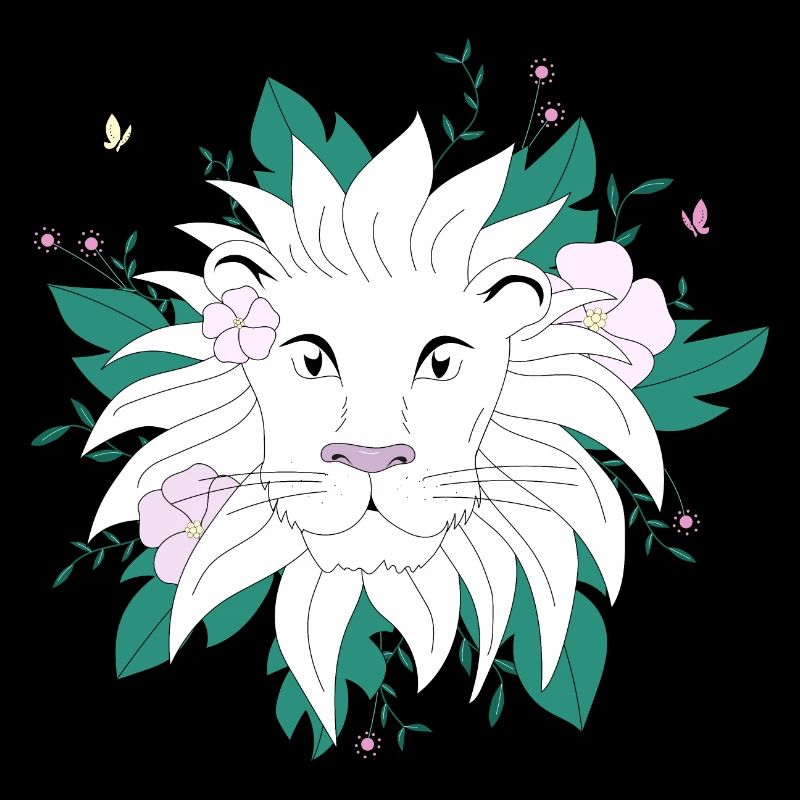 Botanischer Löwe
