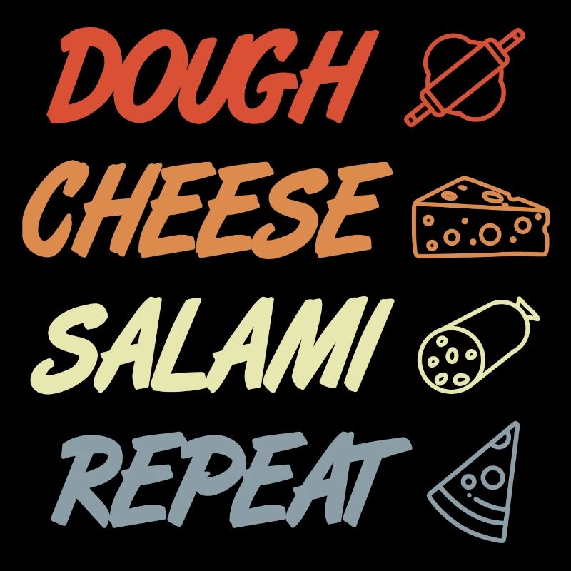 Lustiger Pizza Spruch