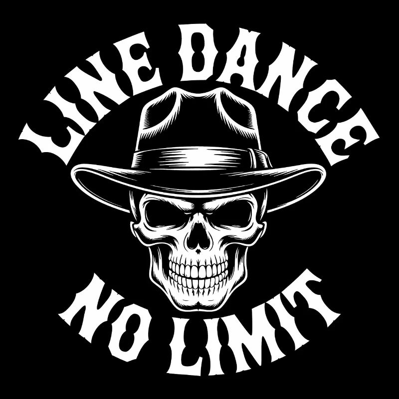 Line Dance Skull No Limit