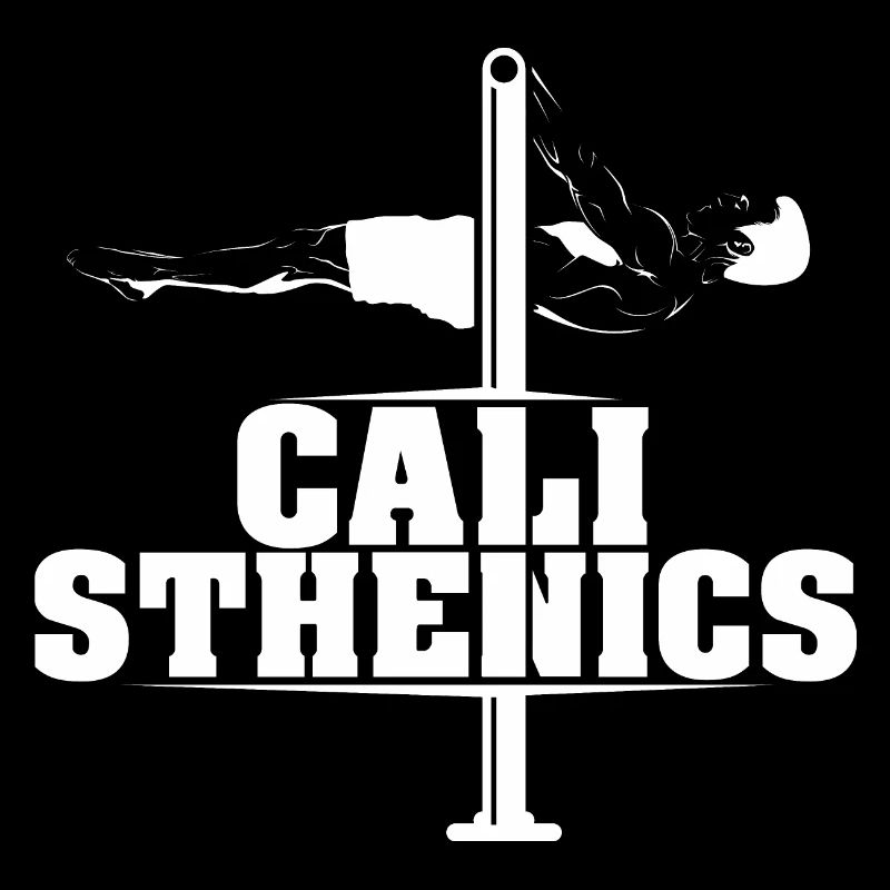calisthenics frontlever athlet sport training logo