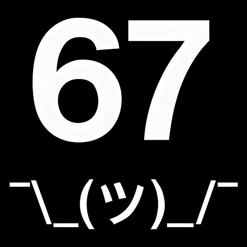 Six Seven 67 Meme Humor Gift Idea Funny
