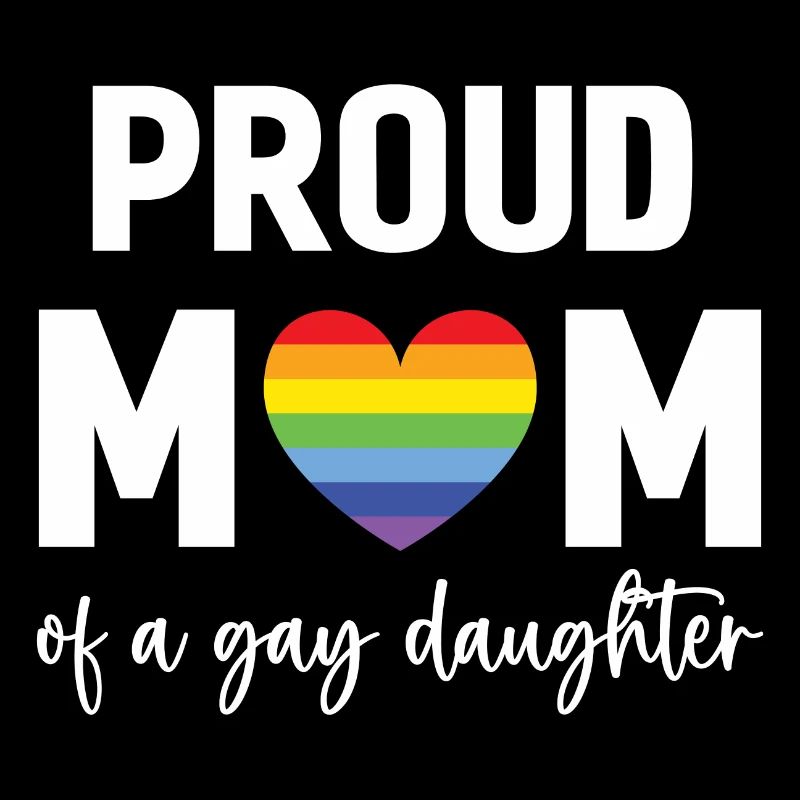 LGBT Pride Month - Stolze Mutter einer schwulen Tochter
