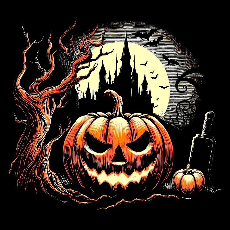 Halloween-Kürbis
