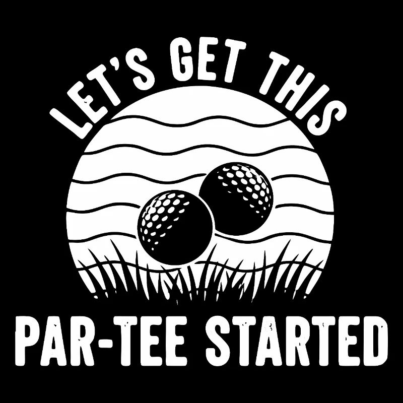 Par Tee Golf Spruch