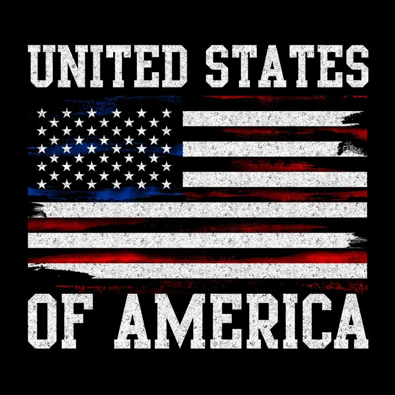 Notleidende US-Flagge