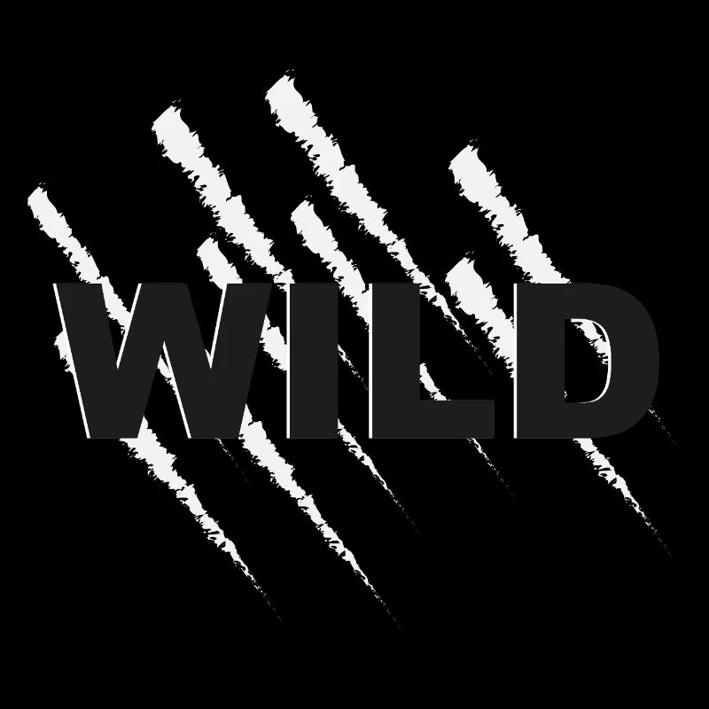 WILD Kratzmuster Logo