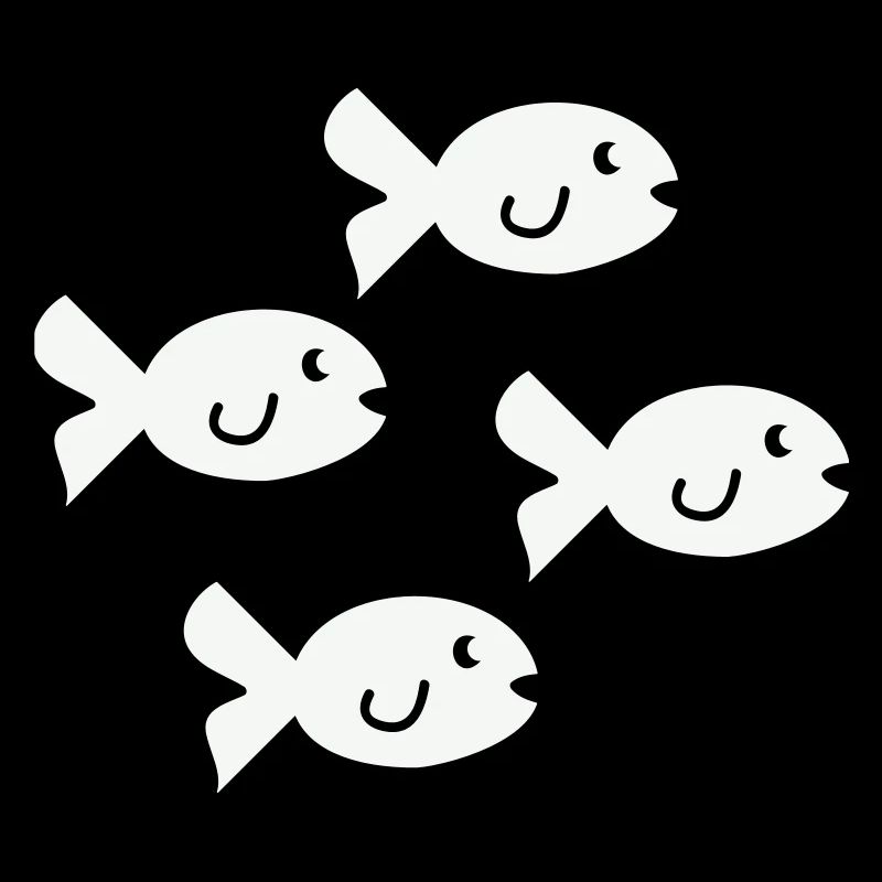 Four Friendly Little Fish