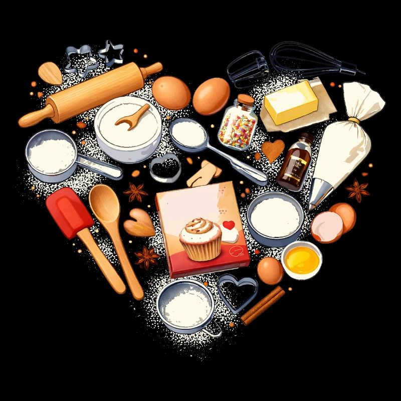 Baking Heart Shape Baking Utensils Hobby Baker