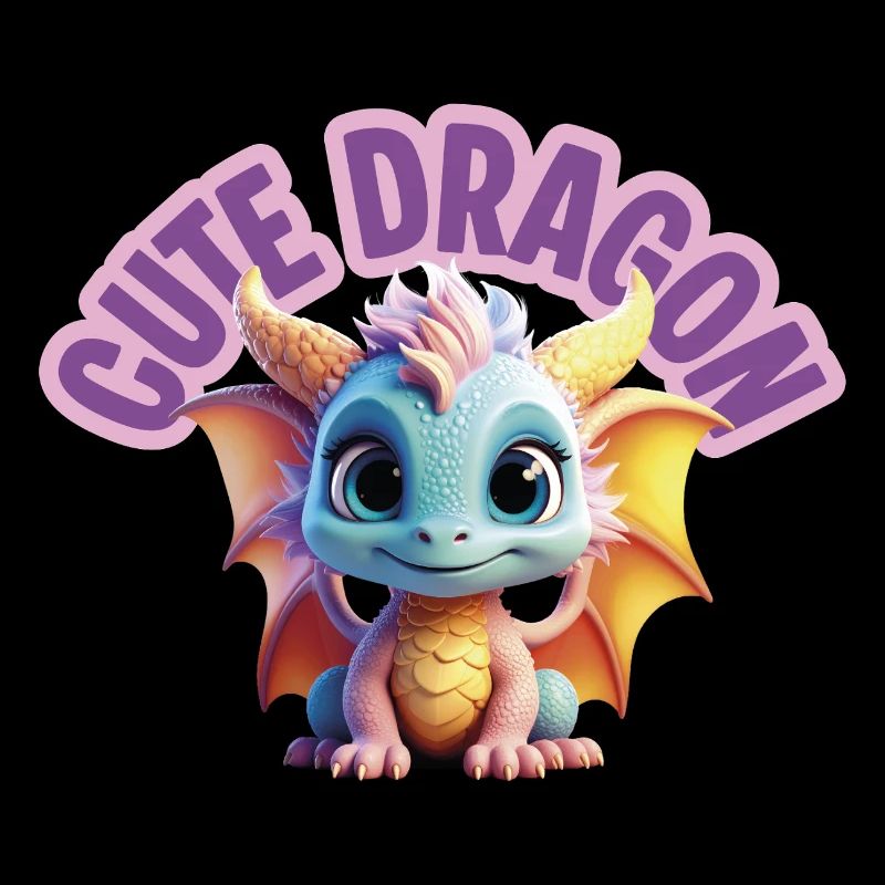Niedlicher Drache