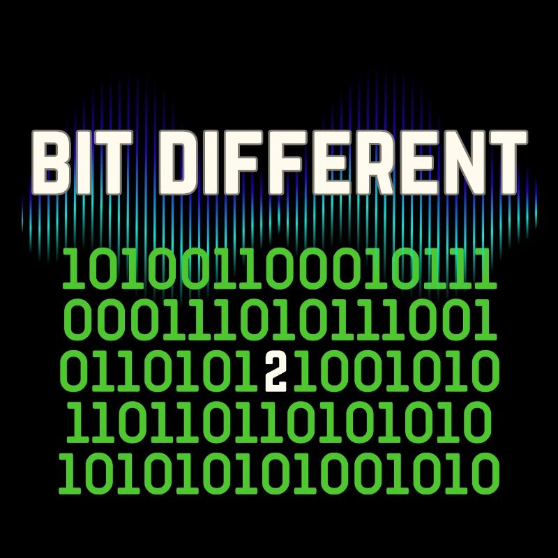 Bit Different - Nerdy Binary Error Design